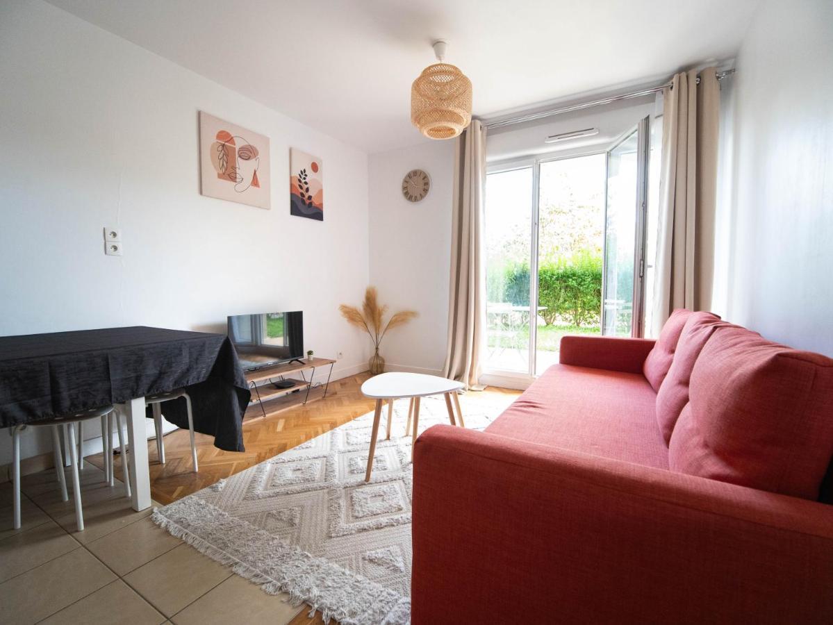 Appartement 10 Mins Disneyland - Jardin Et Parking 蒙泰夫兰 外观 照片