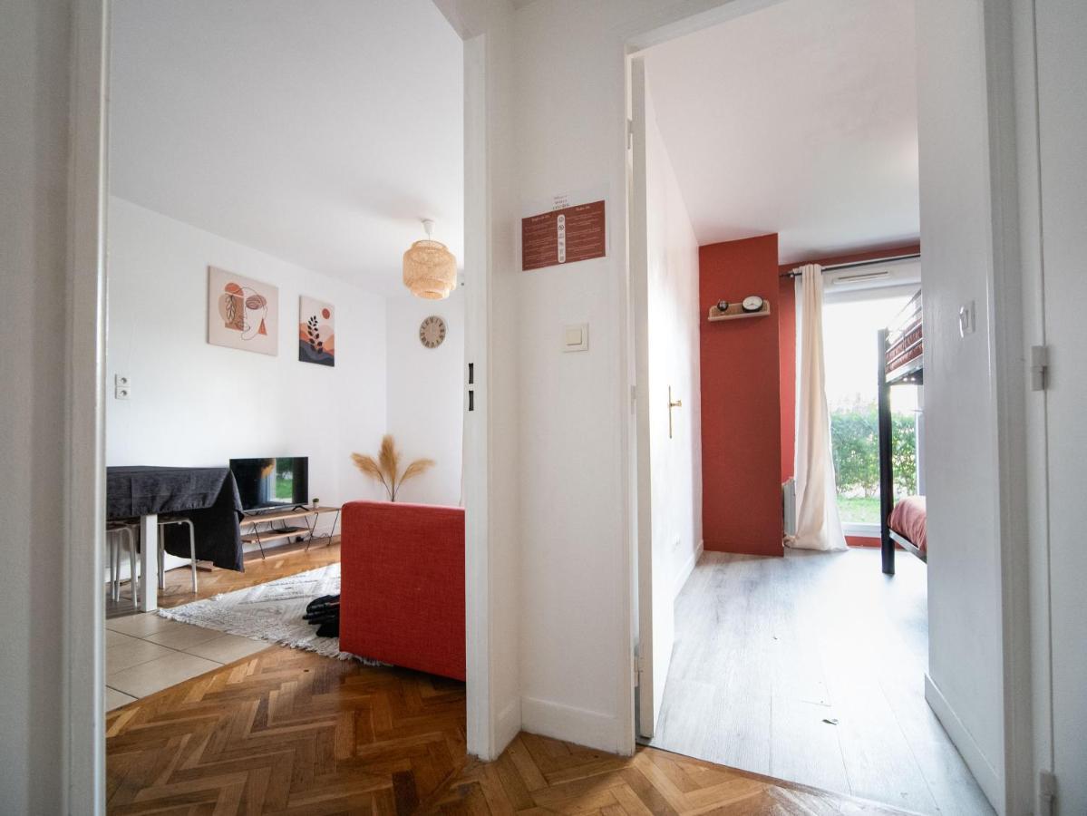 Appartement 10 Mins Disneyland - Jardin Et Parking 蒙泰夫兰 外观 照片